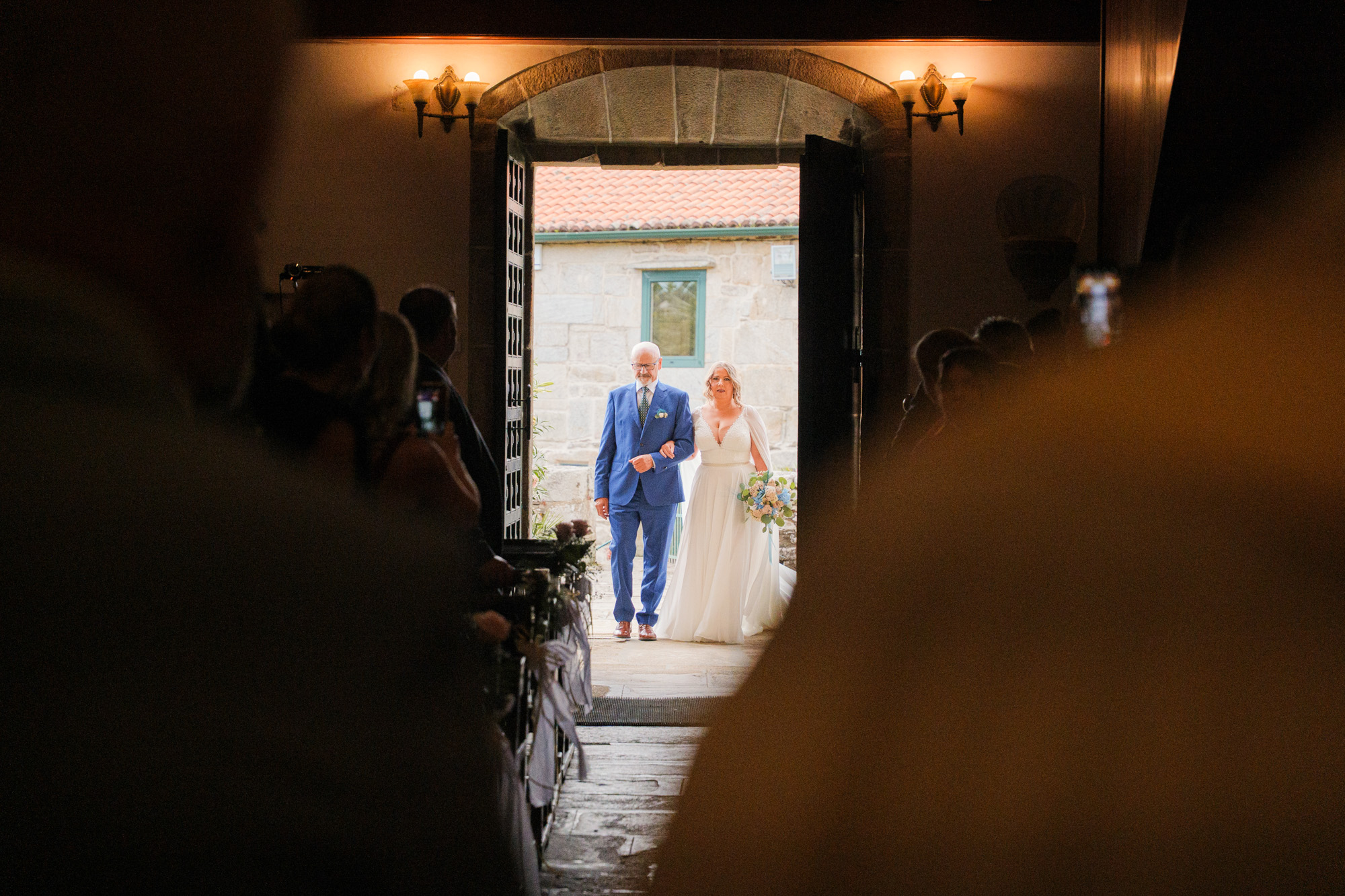 Moment de la cerimònia del casament